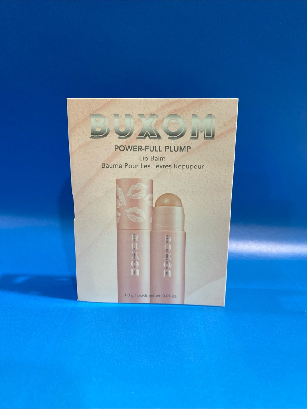 5 BUXOM Power- Full Plump Lip Balm Big O 0.03 oz.~ Sample Size - Picture 2 of 8